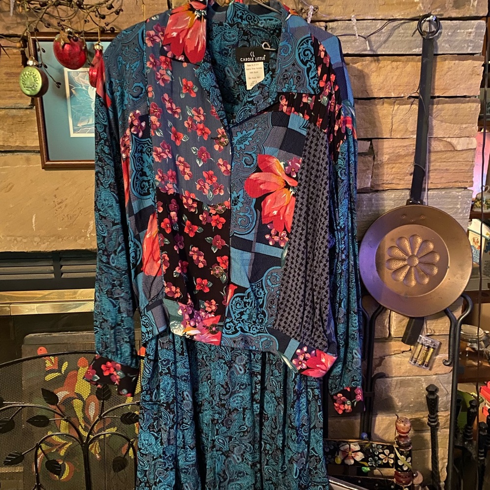 Vintage Carole Little Skirt set